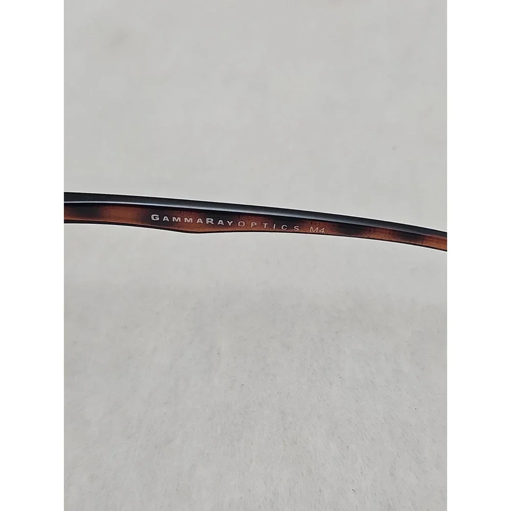 EUC Gamma Ray Optics OG-010-TOR1 Tortoise Slim Vintage Blue Light Glasses